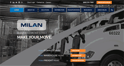 Desktop Screenshot of milanexpress.com