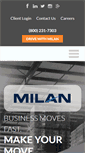 Mobile Screenshot of milanexpress.com